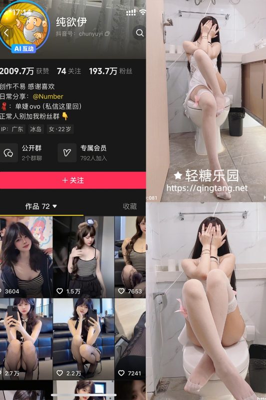抖音 纯欲伊 轻糖乐园  NO.007期 【37P】-喵领域