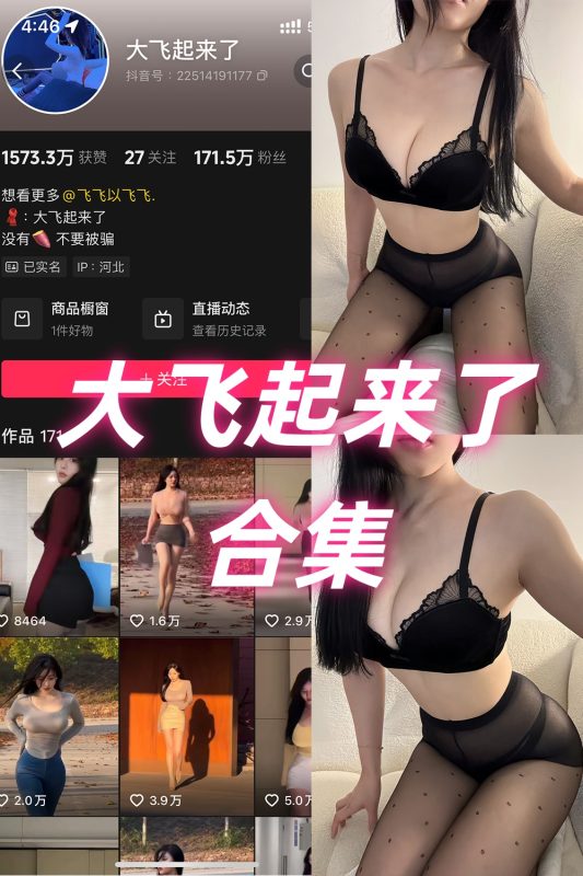 抖音 飞飞以飞飞 微密圈 NO.001-012期 合集-喵领域