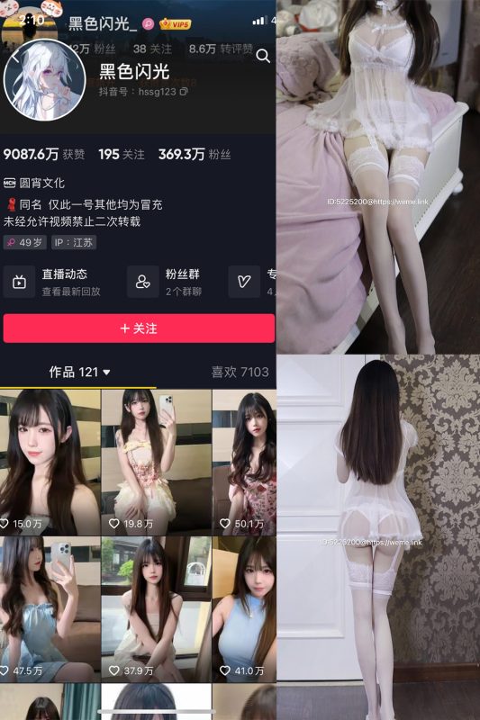 抖音 黑色闪光 微密圈  NO.010期 【29P】-喵领域