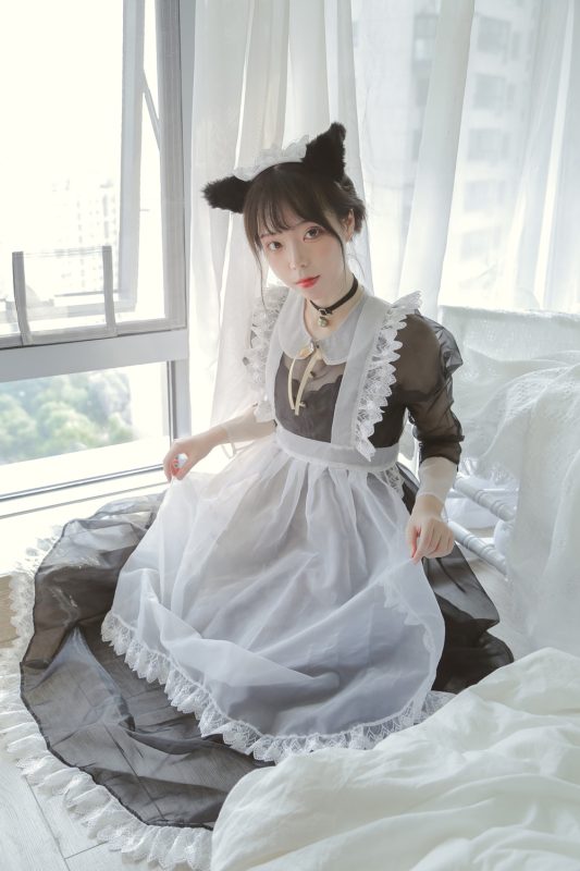 Fushii_海堂 NO.001 女仆图包 [30P-48MB]-喵领域