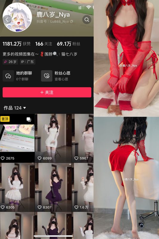 抖音 鹿八岁 微密圈  NO.060期 【17P1V】-喵领域