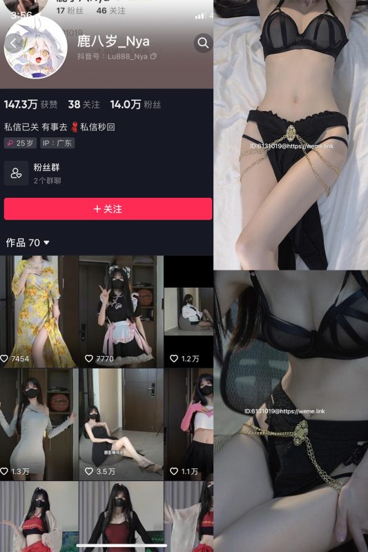抖音 鹿八岁 微密圈  NO.009期 【18P1V】-喵领域
