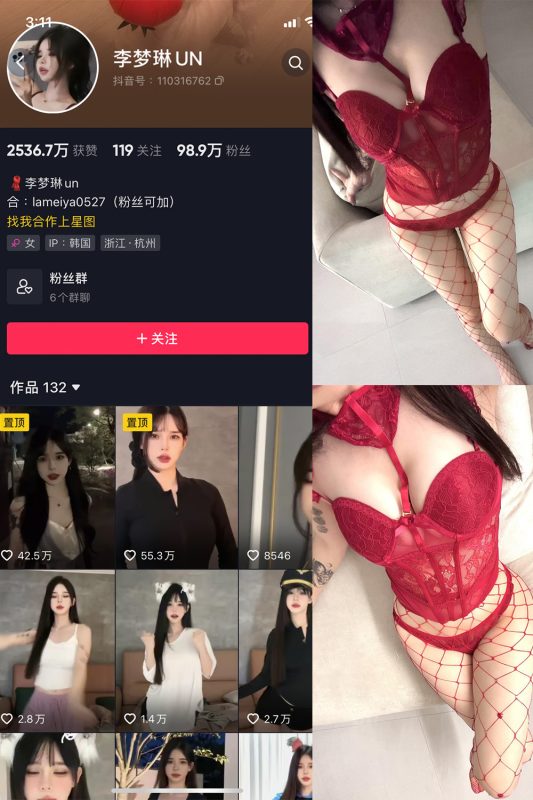 抖音 李梦琳 微密圈  NO.014期 【23P】最新至：2023.8.30-喵领域