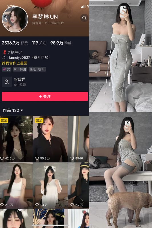 抖音 李梦琳 微密圈  NO.016期 【11P】最新至：2023.9.4-喵领域