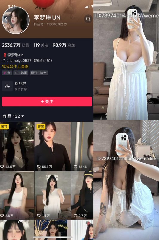 抖音 李梦琳 微密圈  NO.022期 【22P2V】最新至：2024.1.12-喵领域