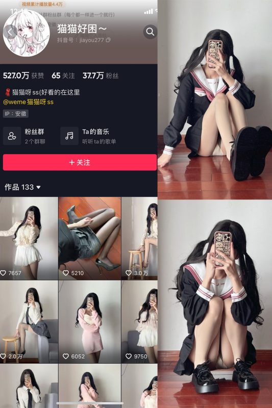 抖音 猫猫好困 微密圈  NO.007期 【13P】-喵领域