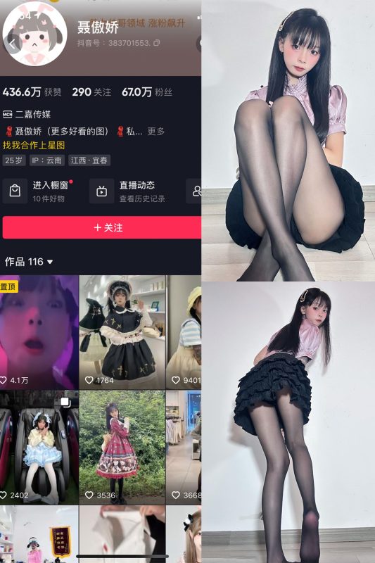 抖音 聂傲娇 微密圈  NO.053期 【37P】最新至：2023.11.15-喵领域