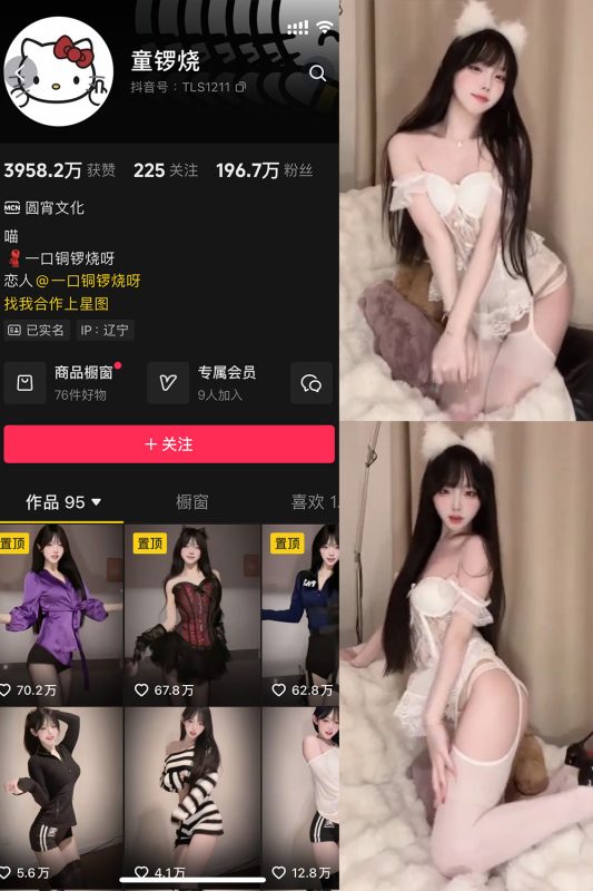 抖音 童锣烧 微密圈 NO.019期 【18P5V】最新至：2024.11.27-喵领域