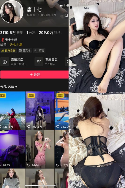 抖音 唐十七 轻糖乐园  NO.002期 【23P】-喵领域