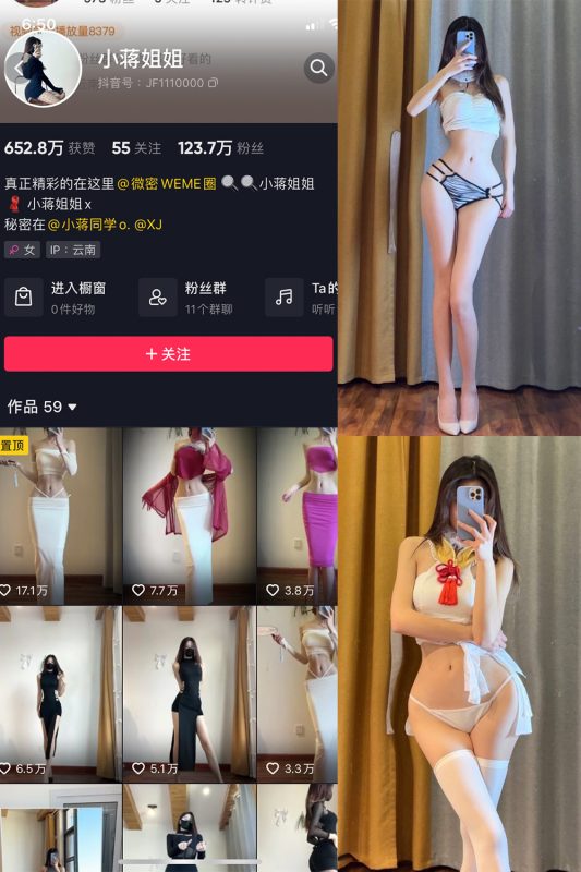 抖音 小蒋姐姐 微密圈  NO.032期 【35P】-喵领域