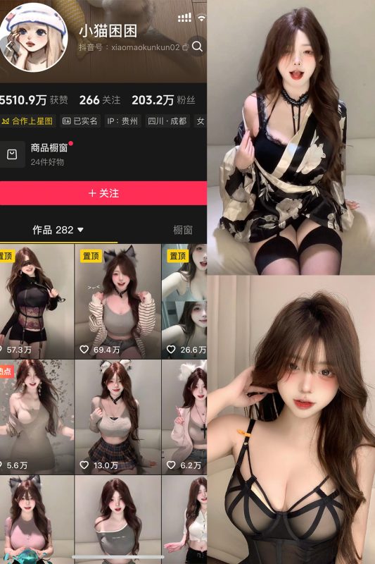 抖音 小猫困困 秘语空间 NO.001期 【13P4V】最新至：2025.10.13-喵领域