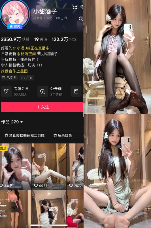 抖音 小甜酒子 岛遇 NO.002期 【29P1V】-喵领域