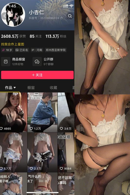 抖音 小杏仁 微密圈  NO.005 【71P1V】-喵领域