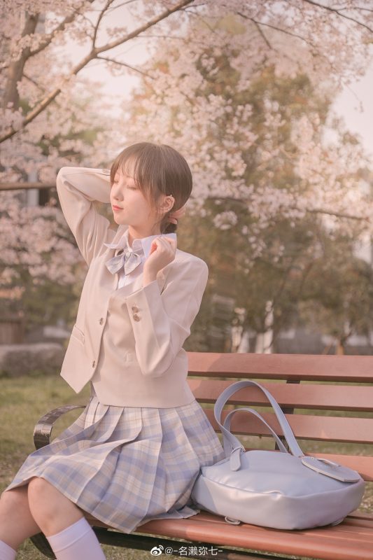 名濑弥七 NO.003 樱花 [14P-83MB]-喵领域