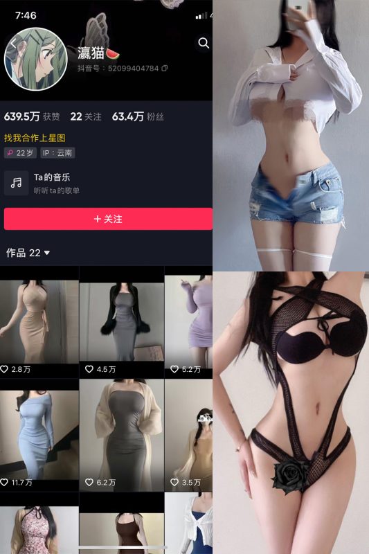 抖音 瀛猫 微密圈  NO.029期 【17P】最新至：2023.12.22-喵领域