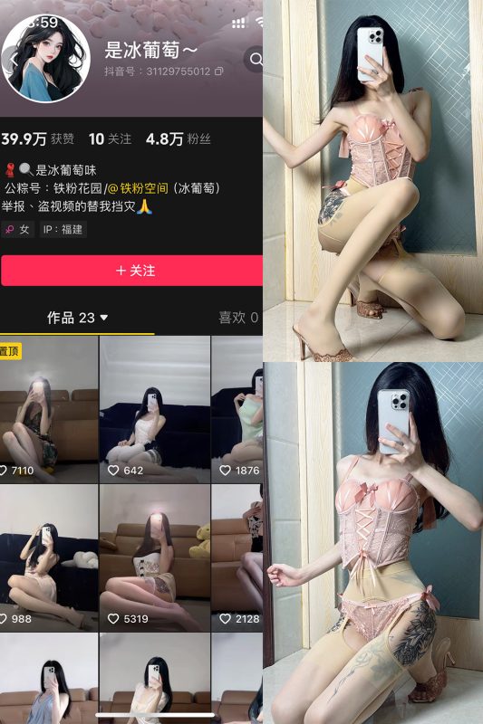 抖音 冰葡萄 微密圈 005期 【83P1V】-喵领域