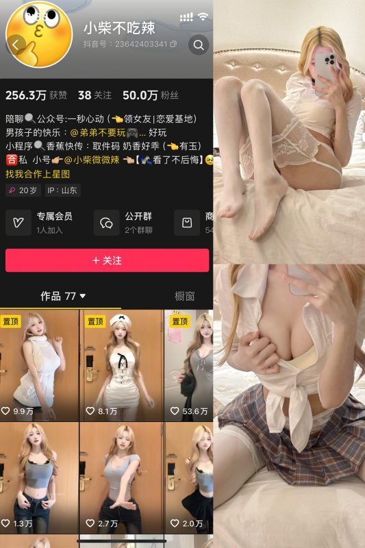 抖音 小柴不吃辣 微密圈  NO.005期 【30P5V】最新至：2025.3.24-喵领域